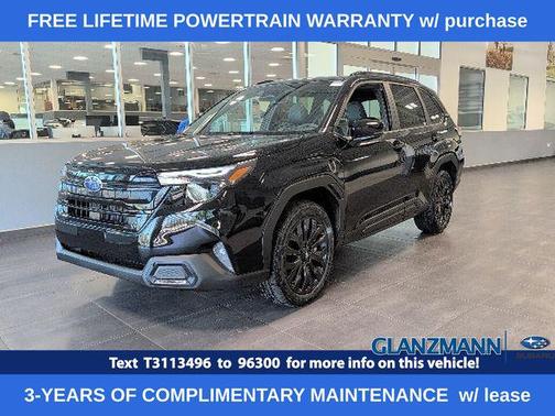 Crystal Black Silica 2026 Subaru Forester Sport