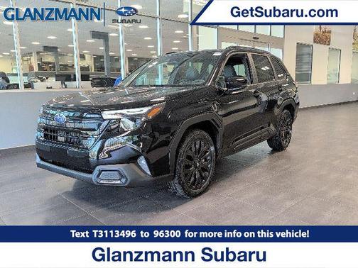 Crystal Black Silica 2026 Subaru Forester Sport