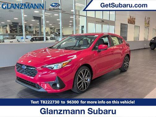 Pure Red 2026 Subaru Impreza Sport