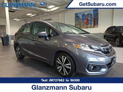 Modern Steel Metallic 2018 Honda Fit EX
