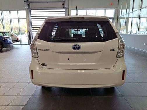White 2013 Toyota Prius v Three