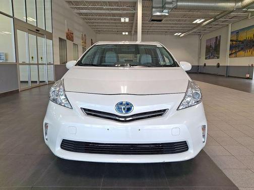 White 2013 Toyota Prius v Three