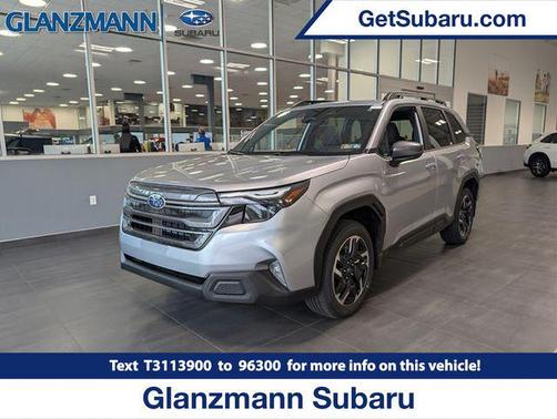 Ice Silver Metallic 2026 Subaru Forester Hybrid Premium