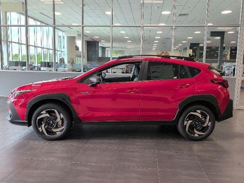 Pure Red 2026 Subaru Crosstrek Hybrid Base