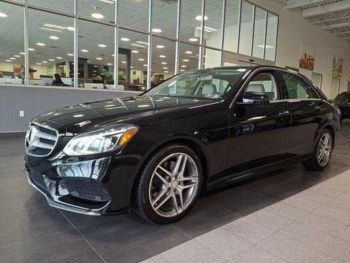 Black 2016 Mercedes-Benz E-Class E 350