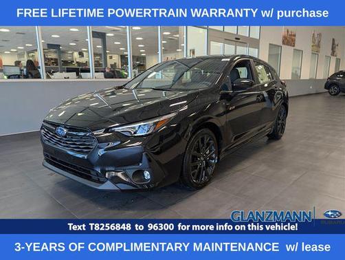 Crystal Black Silica 2026 Subaru Impreza RS