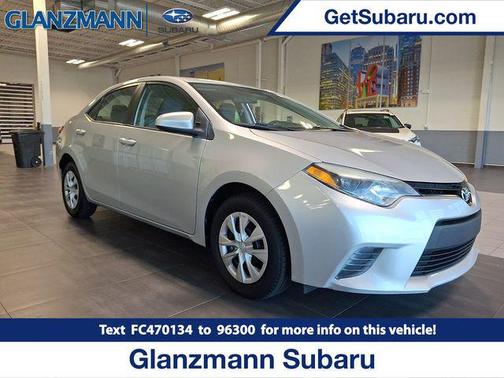 Classic Silver Metallic 2015 Toyota Corolla L
