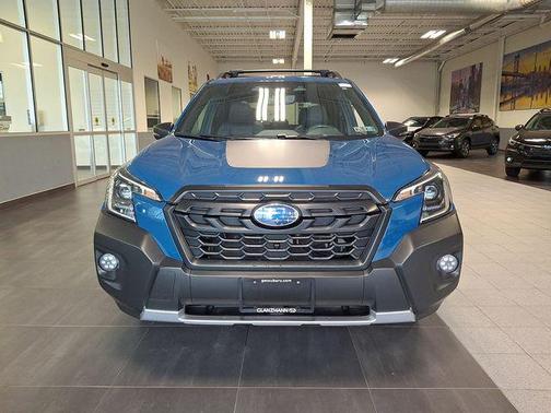 Geyser Blue 2022 Subaru Forester Wilderness