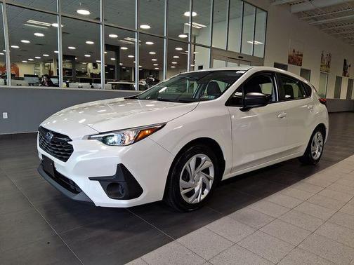 Crystal White Pearl 2024 Subaru Impreza Base