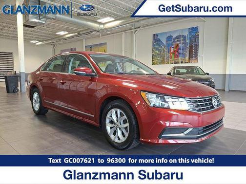 Fortana Red 2016 Volkswagen Passat 1.8T S