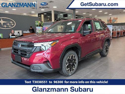 Crimson Red Pearl 2026 Subaru Forester Base