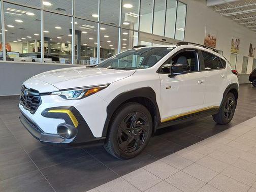 Crystal White Pearl 2025 Subaru Crosstrek Sport