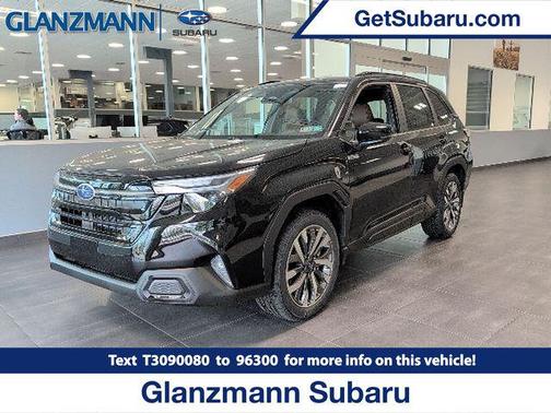 Crystal Black Silica 2026 Subaru Forester Hybrid Touring
