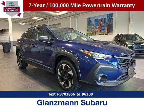 Sapphire Blue Pearl 2024 Subaru Crosstrek Limited