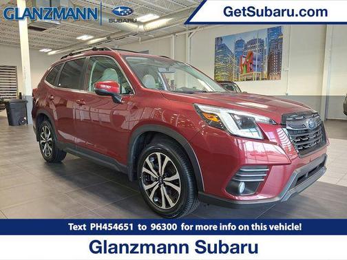Crimson Red Pearl 2023 Subaru Forester Limited