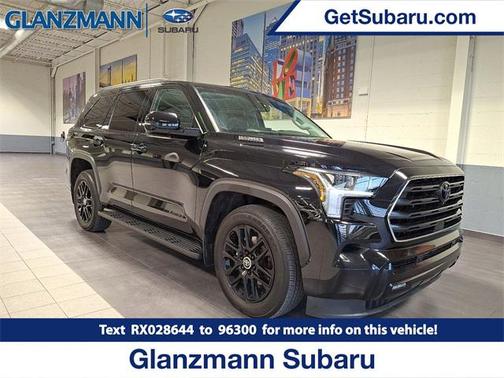 Midnight Black Metallic 2024 Toyota Sequoia Limited SUV