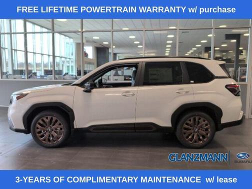 Crystal White Pearl 2026 Subaru Forester Sport