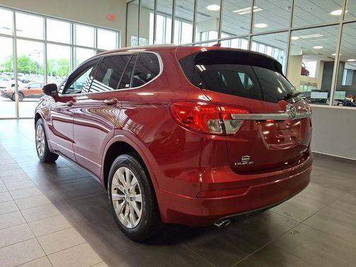 Chili Red Metallic 2017 Buick Envision Essence