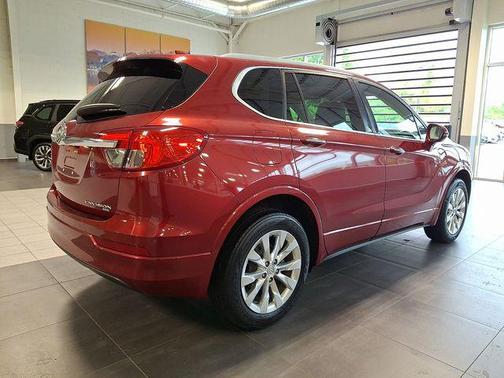 Chili Red Metallic 2017 Buick Envision Essence