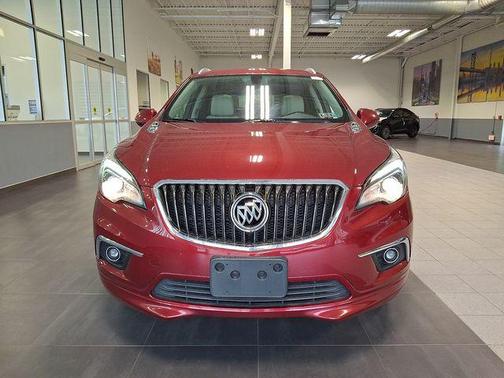 Chili Red Metallic 2017 Buick Envision Essence
