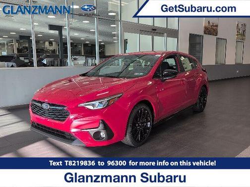 Pure Red 2026 Subaru Impreza RS