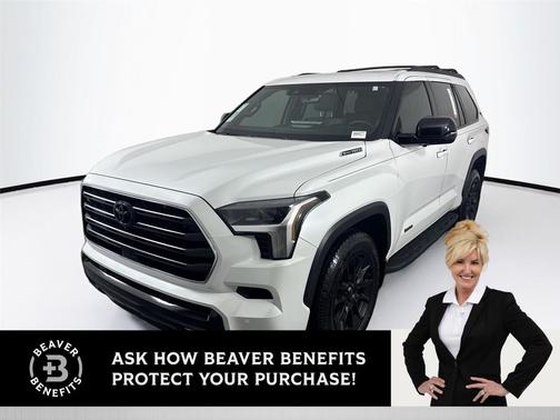 Wind Chill Pearl 2026 Toyota Sequoia Limited