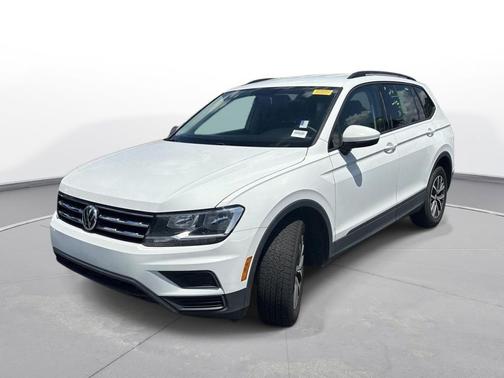 Pure White 2021 Volkswagen Tiguan 2.0T S