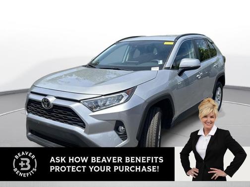 Silver Sky Metallic 2021 Toyota RAV4 XLE
