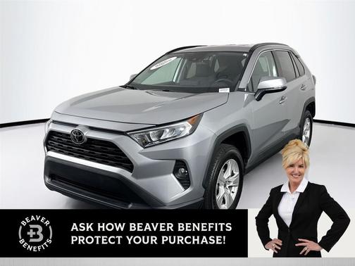 Silver Sky Metallic 2021 Toyota RAV4 XLE