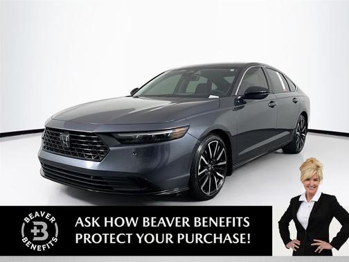 Meteorite Gray Metallic 2025 Honda Accord Hybrid Touring