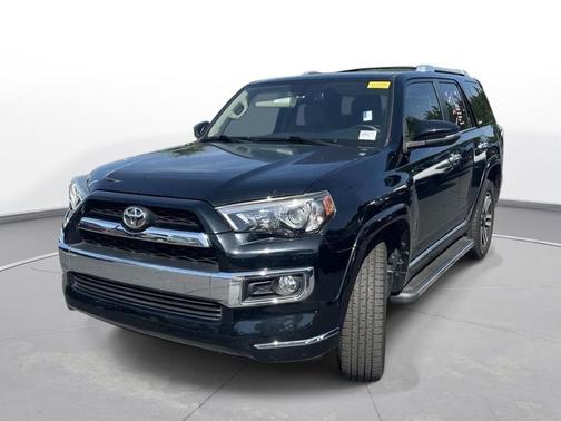 Midnight Black Metallic 2017 Toyota 4Runner Limited
