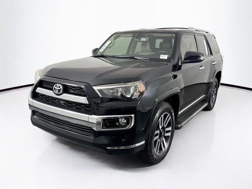 Midnight Black Metallic 2017 Toyota 4Runner Limited