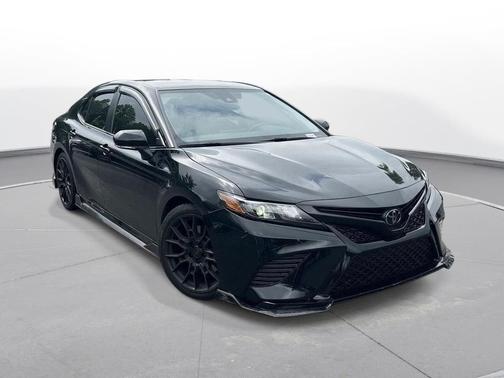 Midnight Black Metallic 2022 Toyota Camry TRD