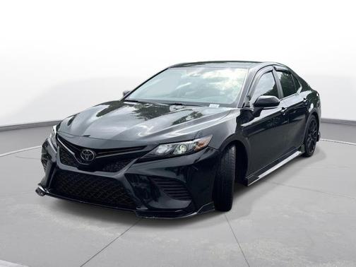 Midnight Black Metallic 2022 Toyota Camry TRD
