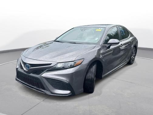 Predawn Gray Mica 2024 Toyota Camry Hybrid SE