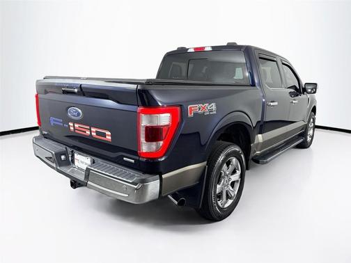 Antimatter Blue Metallic 2021 Ford F-150 Lariat