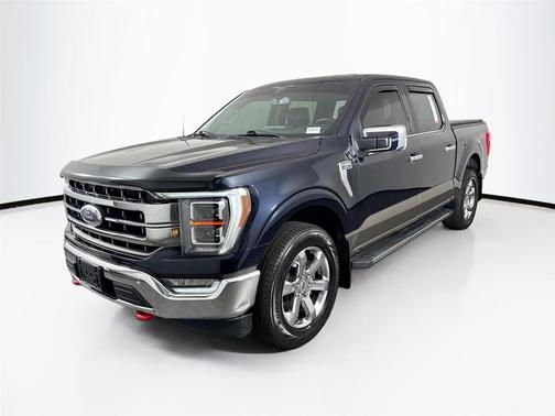 Antimatter Blue Metallic 2021 Ford F-150 Lariat