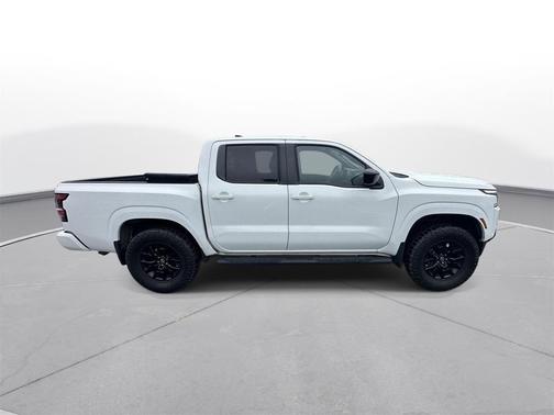 Glacier White 2023 Nissan Frontier SV