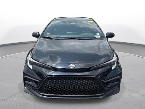 Midnight Black Metallic 2025 Toyota Corolla SE