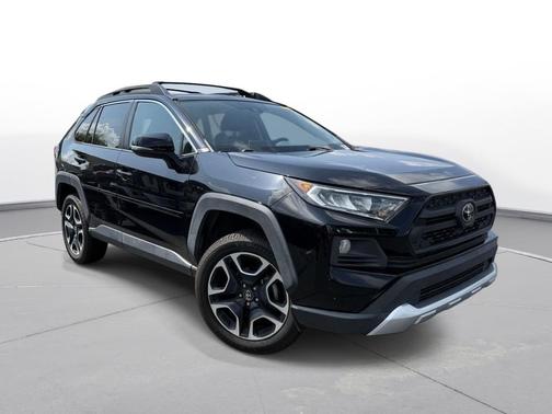 Midnight Black Metallic 2019 Toyota RAV4 Adventure
