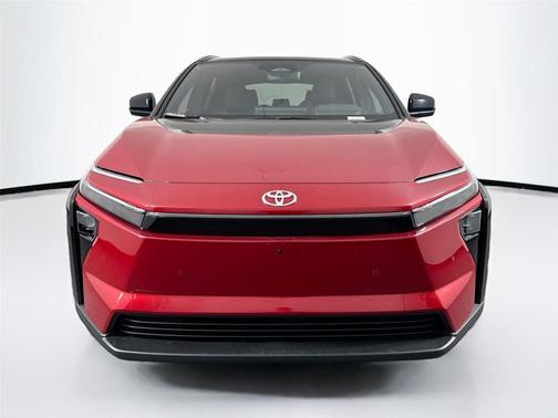 Supersonic Red w/Black Roof and Overfenders 2026 Toyota bZ Limited