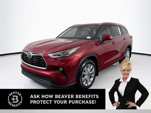 Ruby Flare Pearl 2026 Toyota Highlander Limited