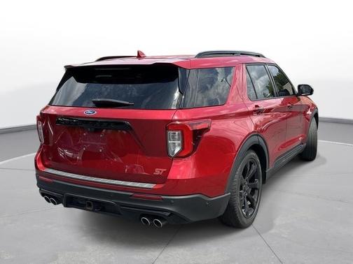 Rapid Red Metallic Tinted Clearcoat 2020 Ford Explorer ST