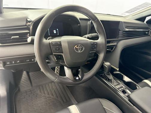 Midnight Black Metallic 2025 Toyota Camry SE