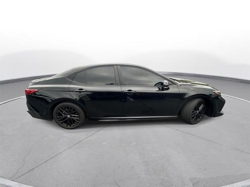 Midnight Black Metallic 2025 Toyota Camry SE