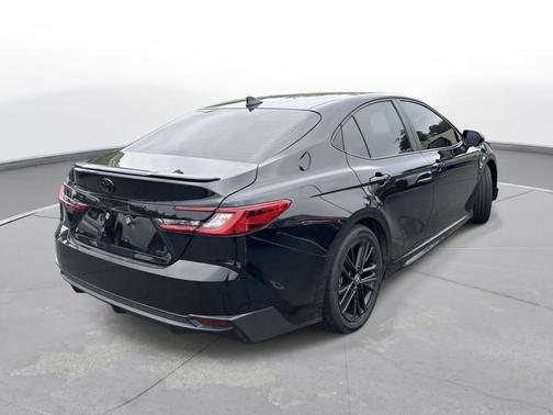 Midnight Black Metallic 2025 Toyota Camry SE