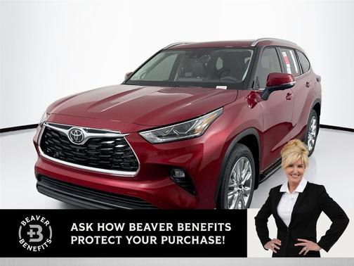 Ruby Flare Pearl 2026 Toyota Highlander Limited