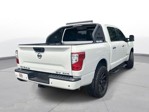 Glacier White 2021 Nissan Titan SV