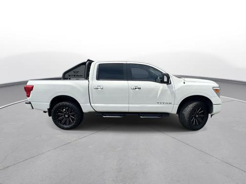 Glacier White 2021 Nissan Titan SV