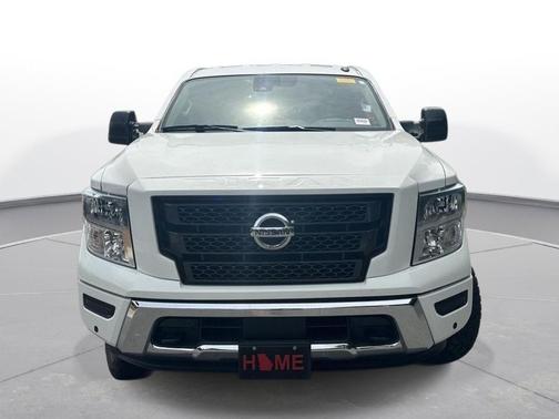 Glacier White 2021 Nissan Titan SV